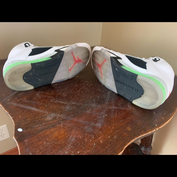 Jordan 5 poison green size 14 - Picture 6 of 7